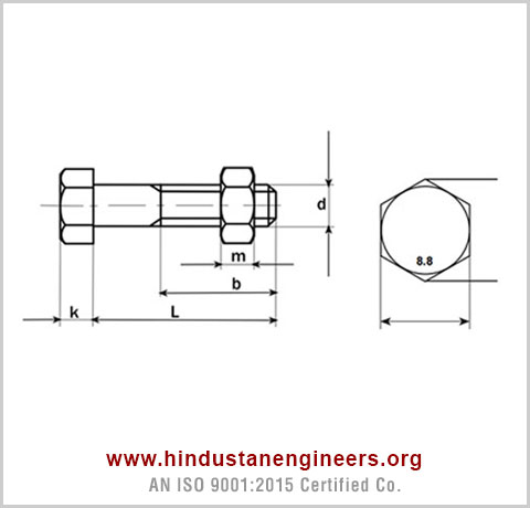 DIN 7990 Hex Bolts